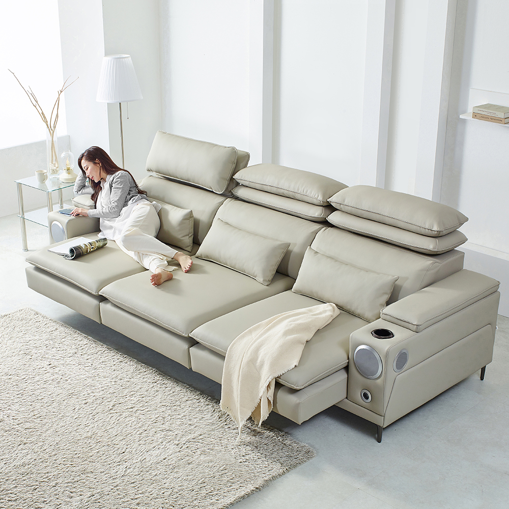 투코 시에모 클라우드 3세대 리클라이너 쇼파 슬라이딩 슬라이드 모션 무빙 소파 이지클린 가죽 패브릭 4인용