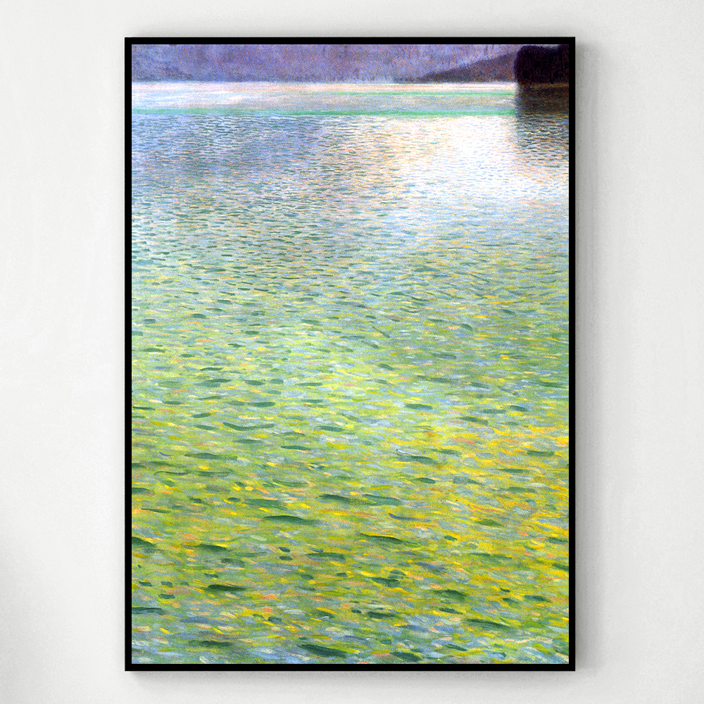 구스타프 클림트 인테리어 그림 액자 포스터 명화 Attersee 1902 - 상세 이미지 3