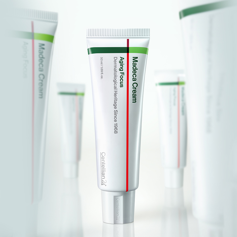 동국제약 센텔리안24 마데카크림 에이징 포커스 주름개선 리프팅 크림 50ml 4개+15ml 2개 상품 이미지
