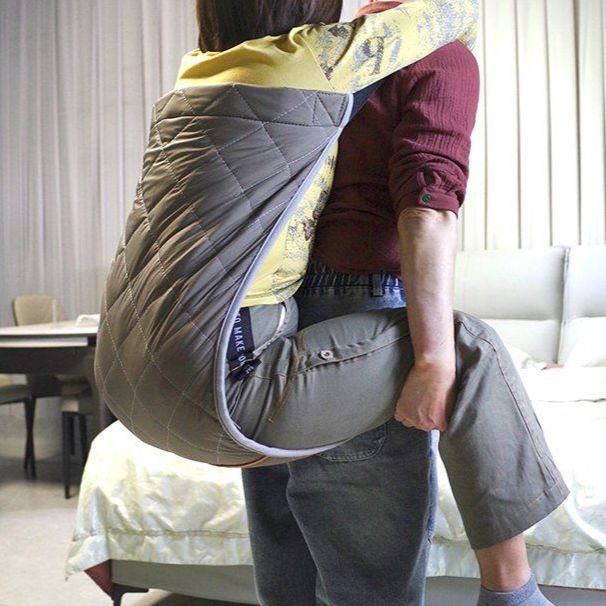 성인용 노약자 운반 노인 요양원 거동 어르신 이송 간병 포대기 요양 벨트 - 상품 이미지