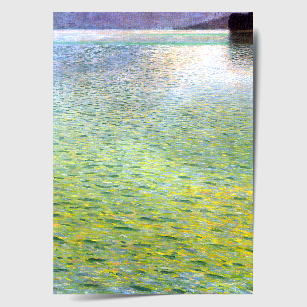 구스타프 클림트 인테리어 그림 액자 포스터 명화 Attersee 1902 - 상세 이미지 2