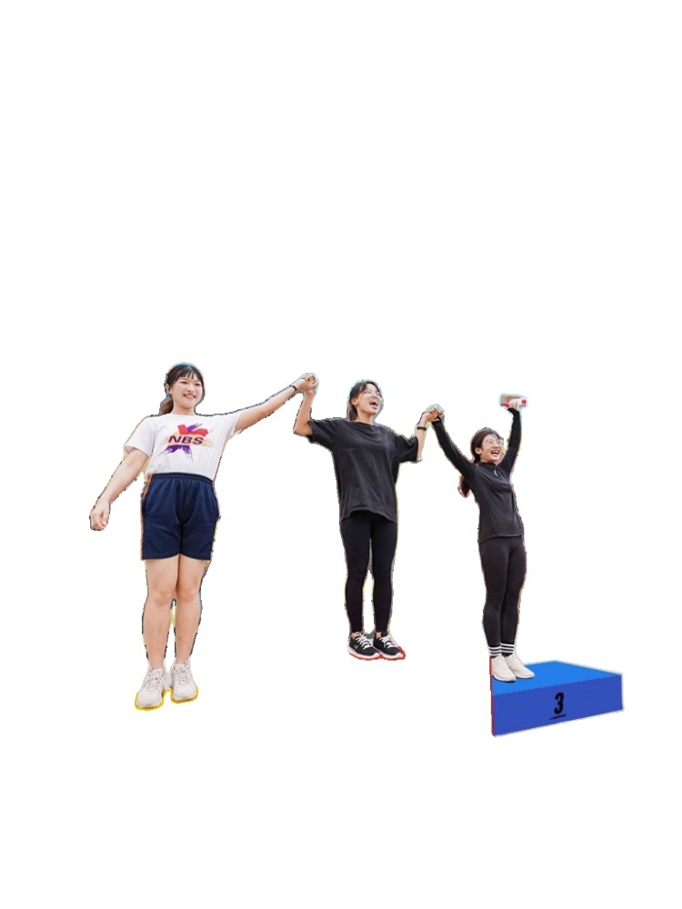 운동회 시상대 스포츠 연단 수영 대회 길이 육상 시상식 목재 축제 나무 60x50cm 1.8m - 상세 이미지 3