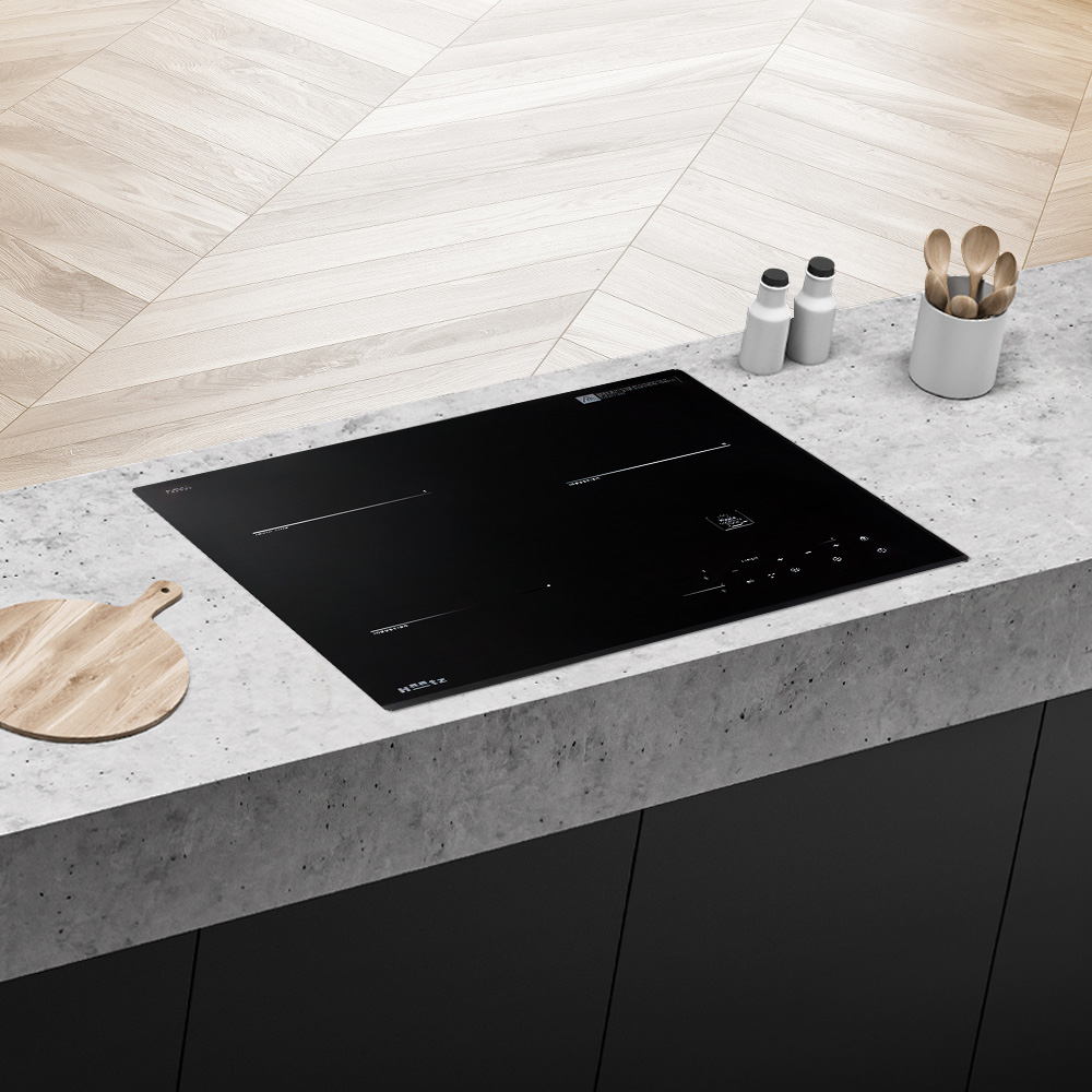 하츠 인덕션 3구 루인 IH-3603TTL 쿡탑 전기레인지 고출력 쿠킹존