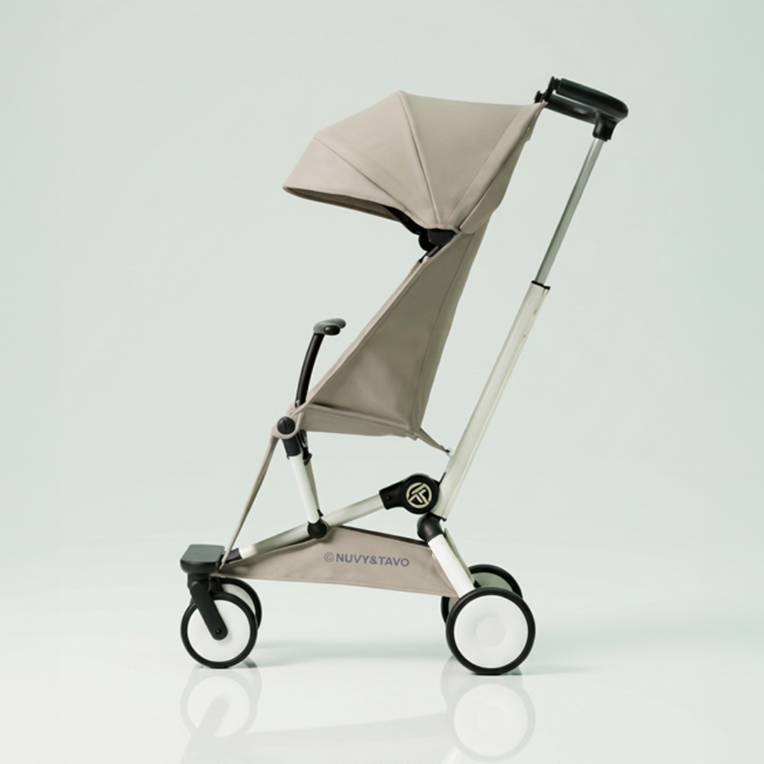 [누비앤타보] NUVY 트래블러M 여행용 트라이크 초경량 기내반입형 폴딩 그린