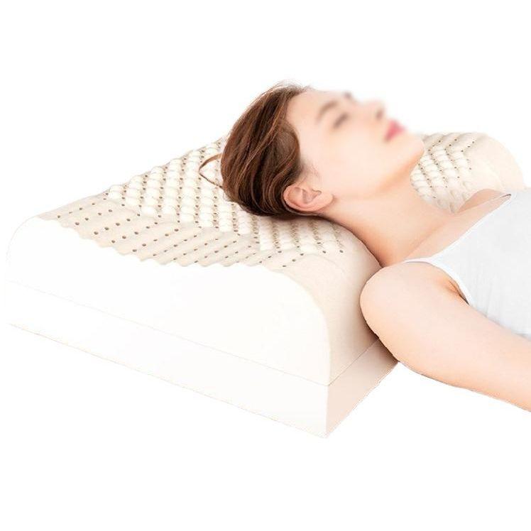 높은 라텍스베개 고무 높은베개 두꺼운 베개 경추 12cm 마사지 베개 - 상세 이미지 2