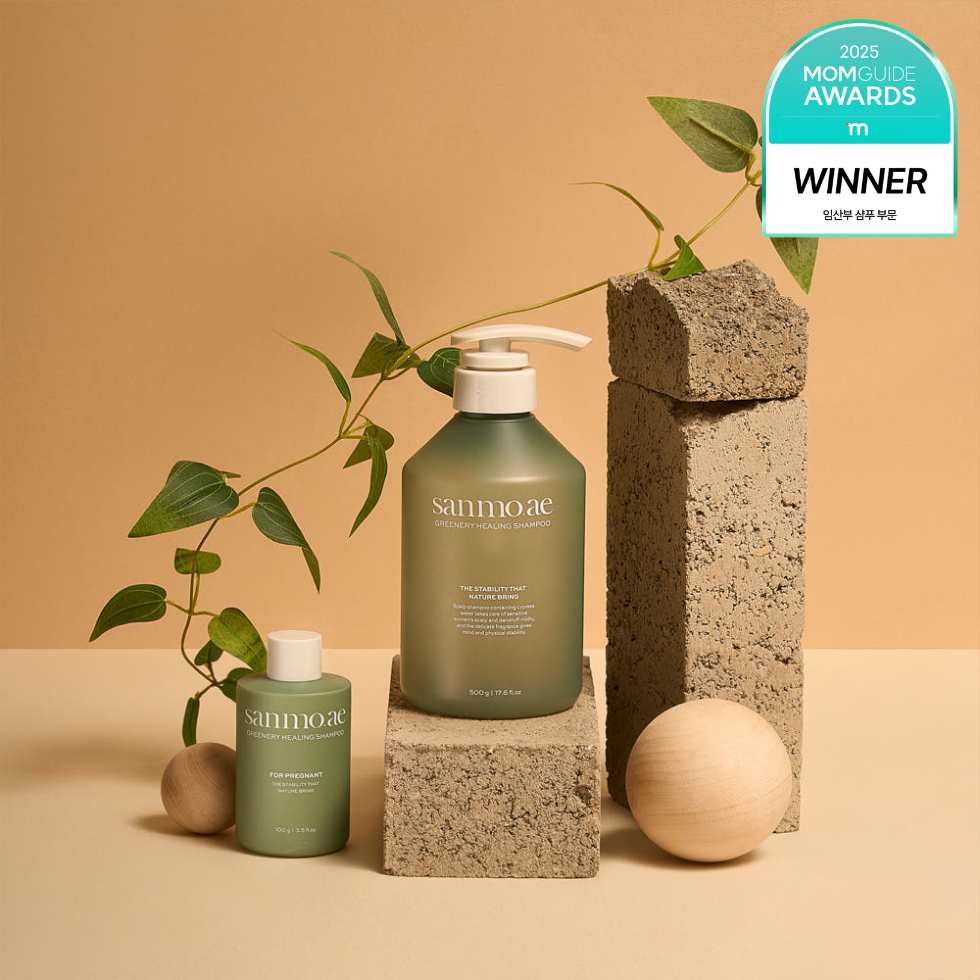 산모애 그리너리 힐링 임산부 샴푸 1000g, 안심성분, 출산선물