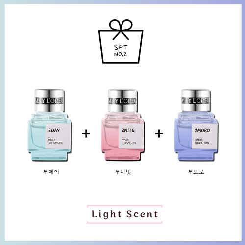 이너퍼퓸 (SET 2) 메이로더 이너테라퓸 7ml , 투데이+투나잇+투모로 - 상품 이미지