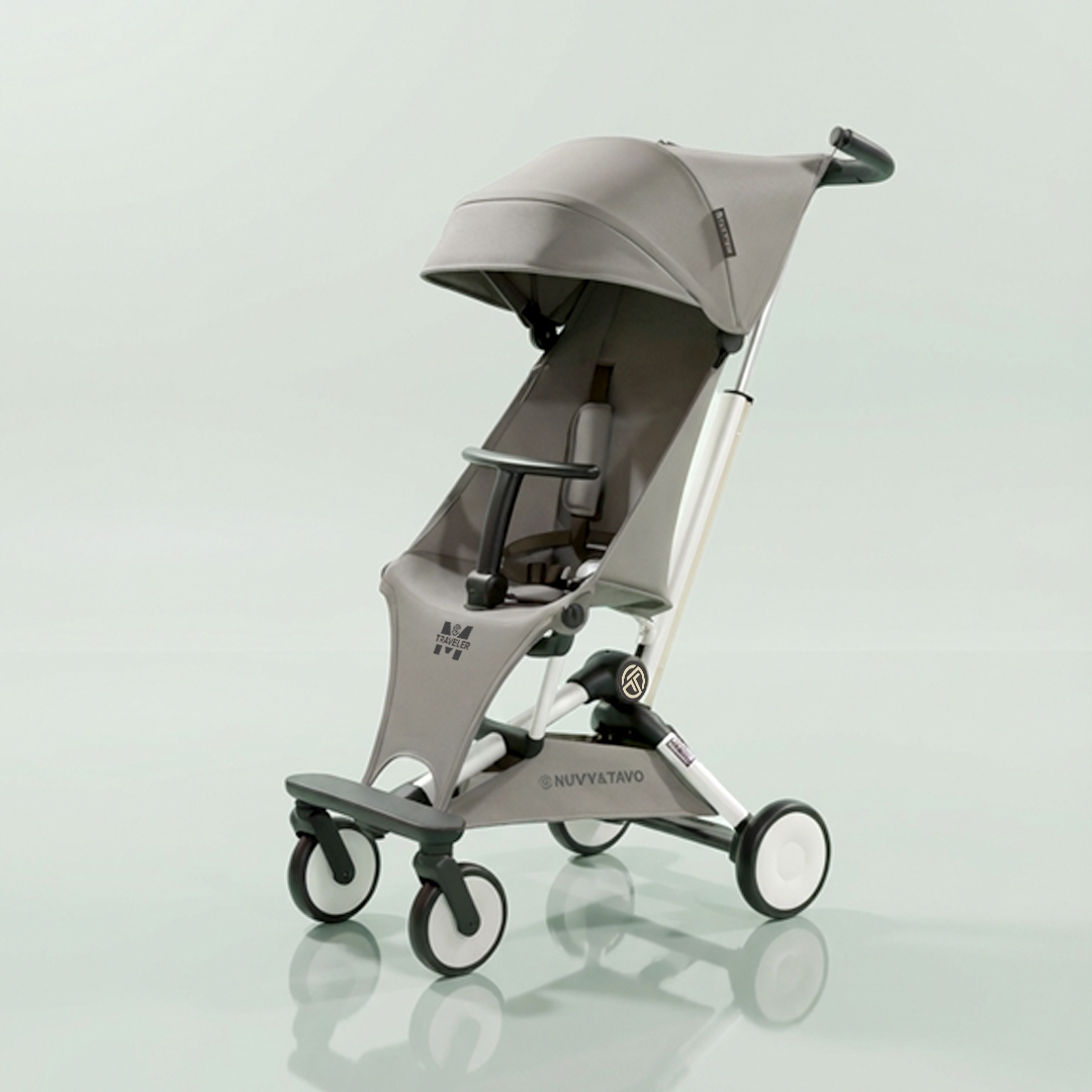 [누비앤타보] NUVY 트래블러M 여행용 트라이크 초경량 기내반입형 폴딩 그린