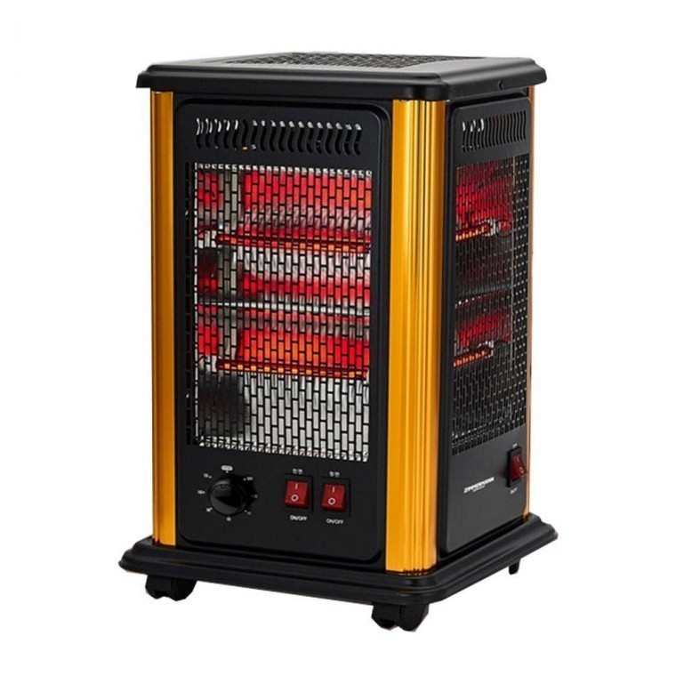 오방 전기히터 전기난로 타이머형 뻬치카 사무실 거실 5방향