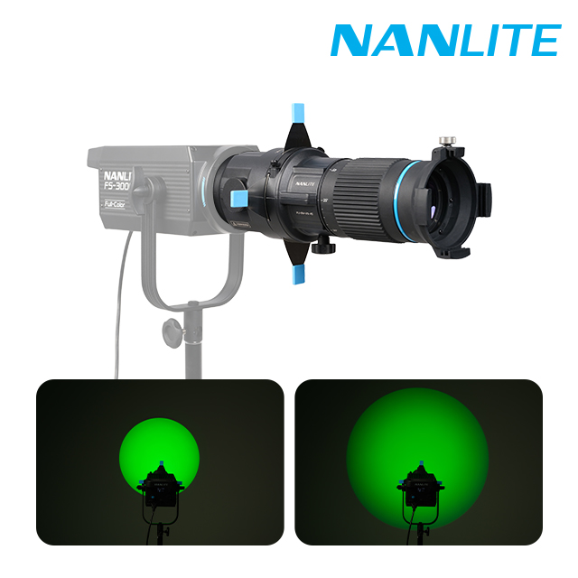 NANLITE PJ-BM-25-45 프로젝션 어테치먼트 줌렌즈 보웬스마운트