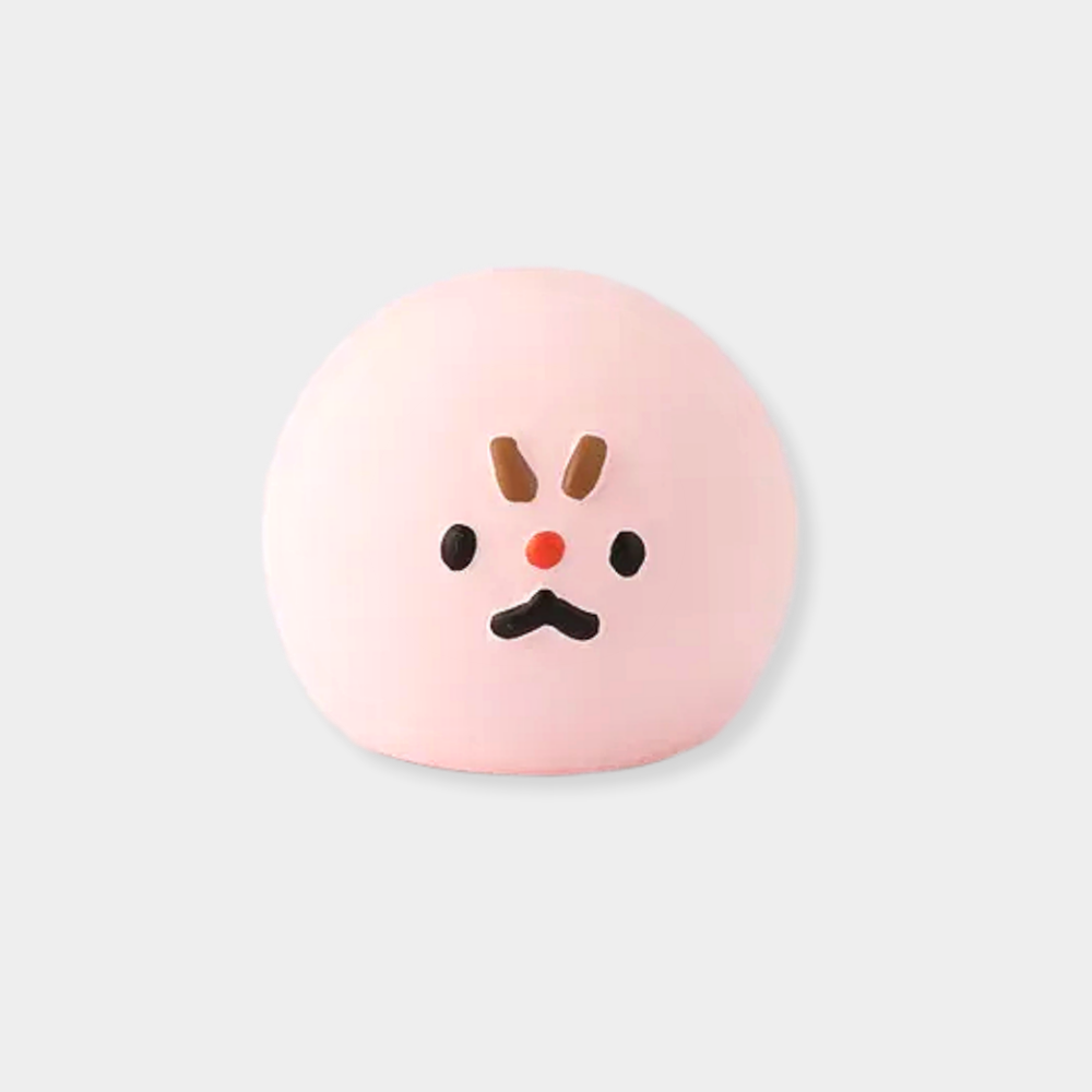 [아아랜드] 동그리 4cm(핑크) 라텍스토이 삑삑이 강아지 분리불안 장난감 제품 이미지