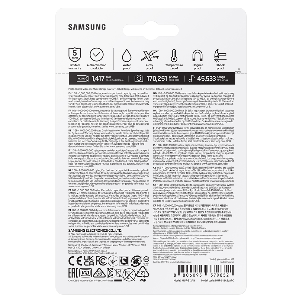 삼성전자 USB 3.1 메모리 FIT PLUS 512GB 이미지 6
