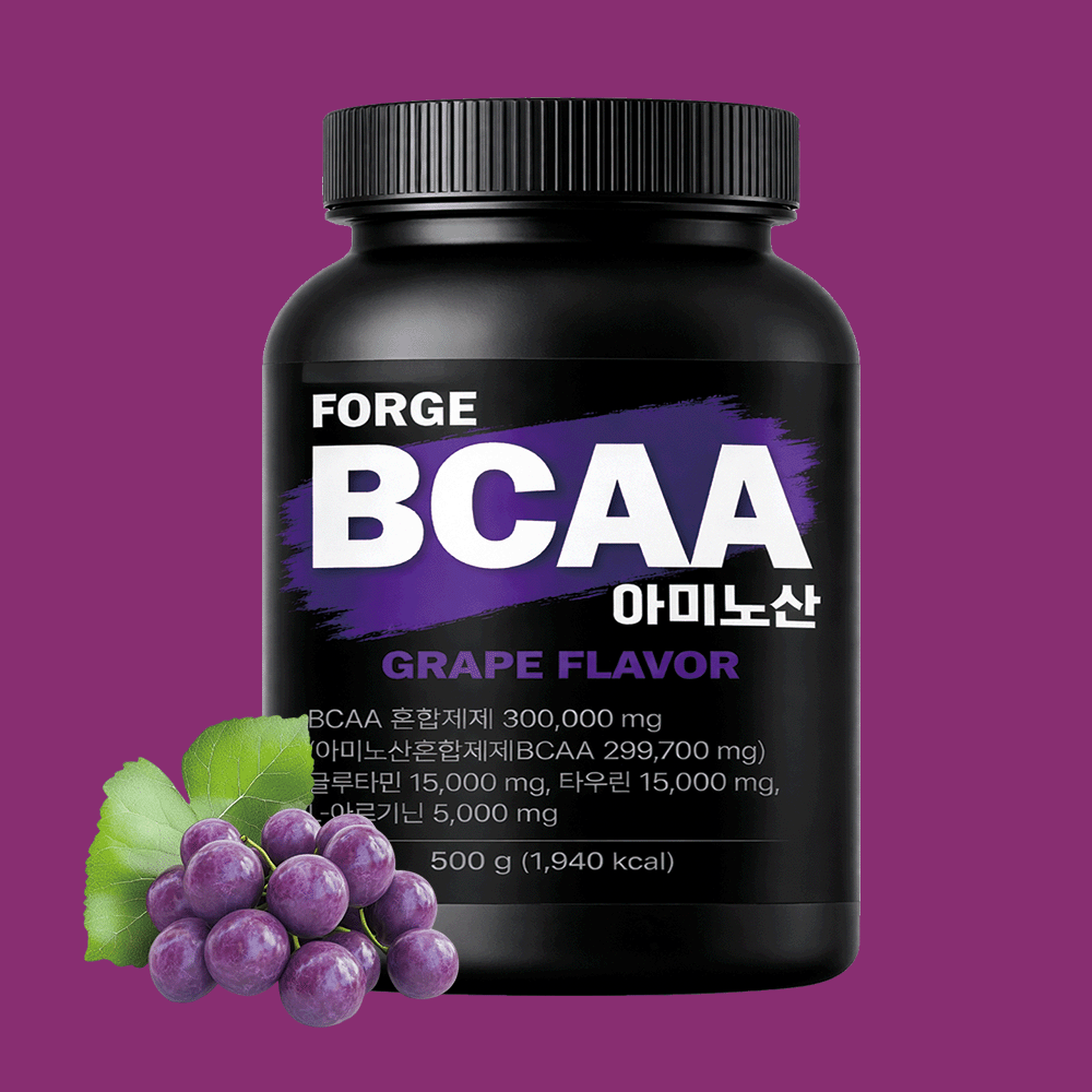 포지 BCAA 아미노 아르기닌 바이탈 글루타민 보충제 필수아미노산 포도, 500g, 1개 - 상세 이미지 3