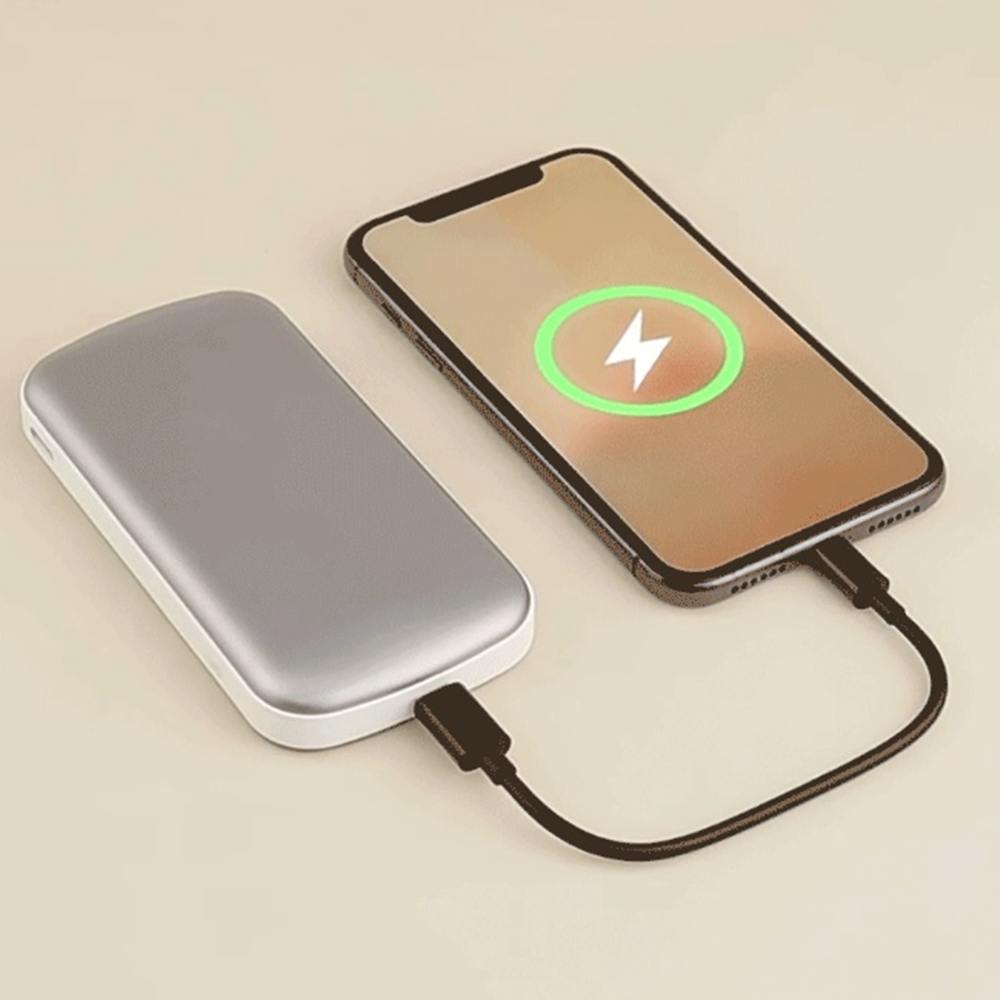 에디토 전기 핫팩 휴대용 충전식 손난로 보조배터리 대용량 가벼운 손날로 10000mAh 이미지 8