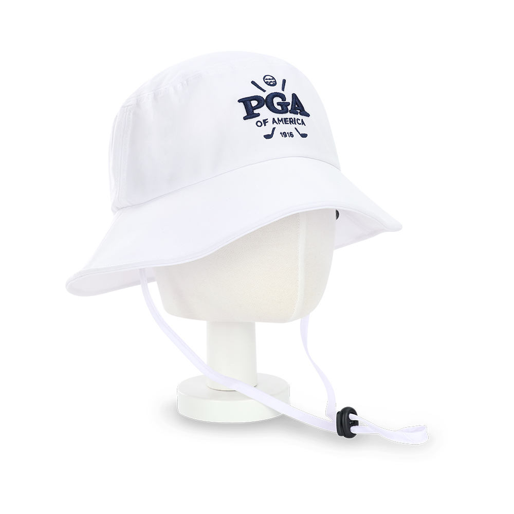 PGA 남성용 시그니처 3D 자수 로고 버킷햇 PGA-CP05 화이트, FREE - 상세 이미지 4