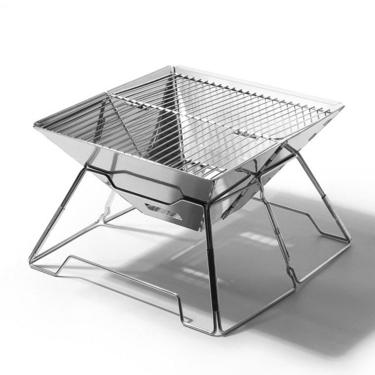 바베큐 접이식 화로 그릴 컴팩트한 불멍 감성 캠핑용품