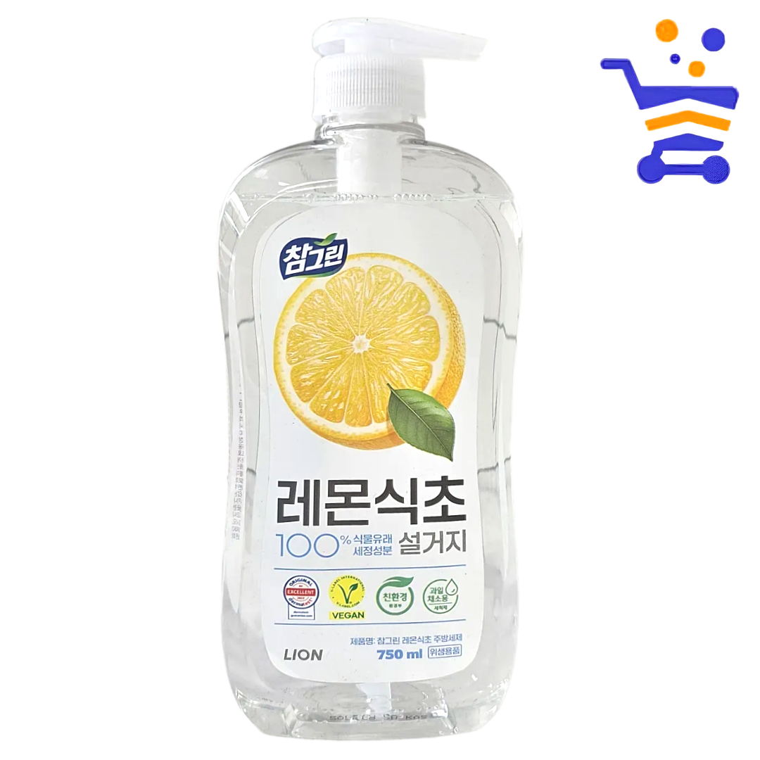 LO 참그린 레몬식초 주방세제 750ml(5352) - 상품 이미지