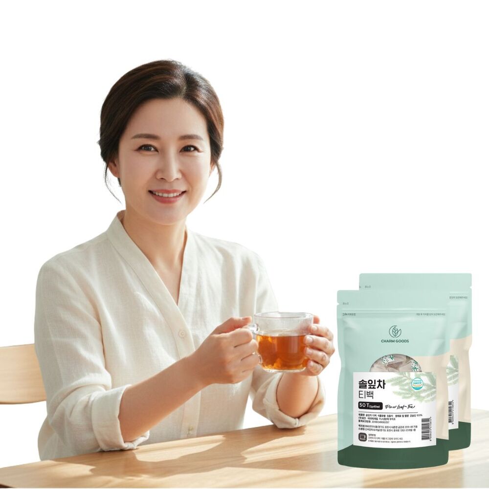 솔잎차 솔잎 효능 50티백 곰솔잎 - 상세 이미지 2