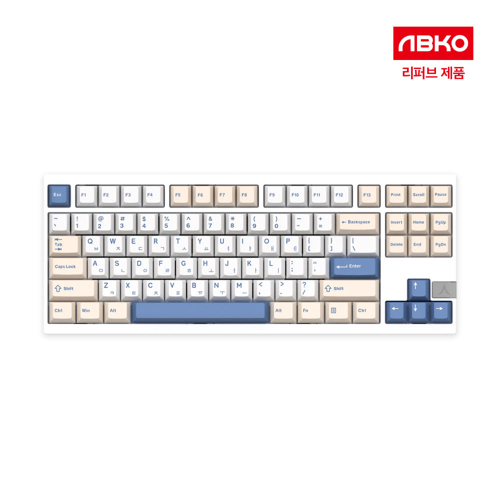 앱코 AS87 유무선 기계식 키보드 (리퍼비시)