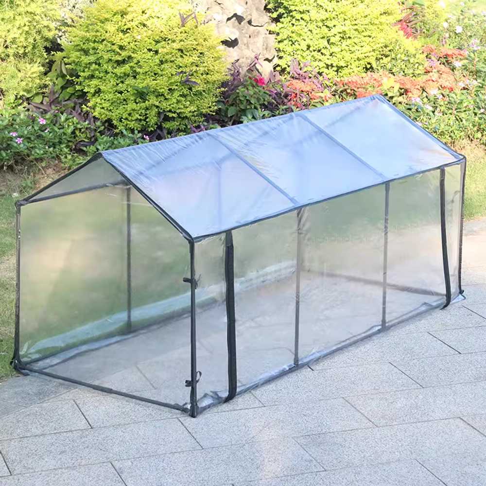 미니 온실 소형 겨울집 베란다 옥상 텃밭 고추말리기 0.6x300cm 이미지 6