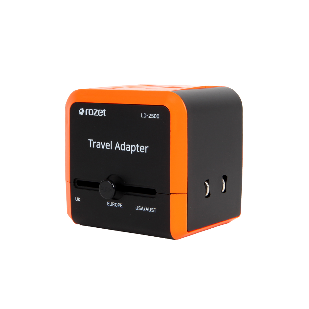 로제트 ROZET LD-2500 ROZET여행용 어댑터 해외용 어댑터 - 상품 이미지