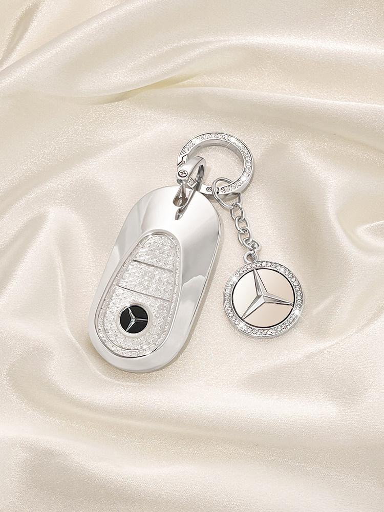 GLC300L C260L E300L C200L S클래스 EQE 마이바흐 E 모델+라인스톤 라벨+하이 라인스톤 스트랩 - 상세 이미지 4