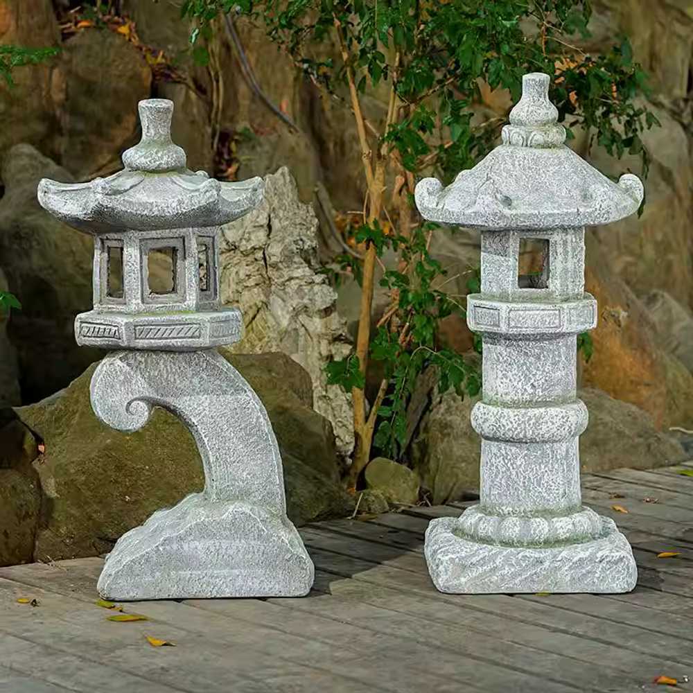 석등 조경 돌탑 야외 석탑 정원 마당 돌 조명 일본식 이미지 7