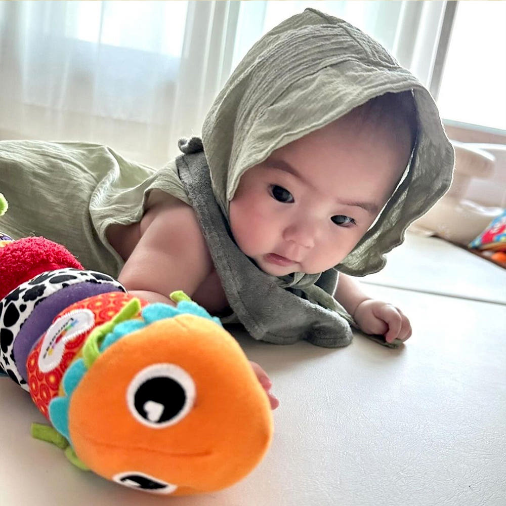 라마즈 믹스앤매치 애벌레 신생아 아기 장난감 국민 애착인형 감각발달