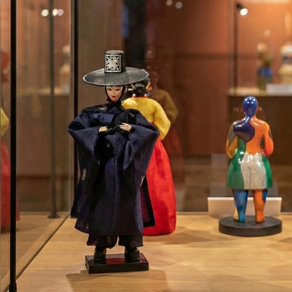 한복 저승사자 인형 35cm 전통 장식 이미지 7