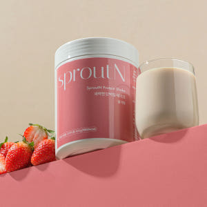 새싹앤 식사대용 단백질쉐이크 대용량 보틀 프로틴 파우더 딸기맛, 400g... 맛있게 먹은 솔직 후기 - 상품 이미지 3