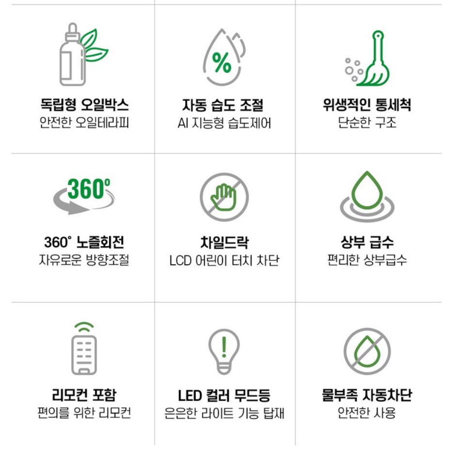 대용량 화이트 가습기 매장 영업용 매장용 업소용 가습기 대형 가습기