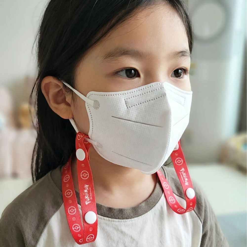 유아 마스크스트랩 어린이 마스크 줄 끈 걸이 고리 목걸이 포켓몬 아기상어 이미지 8