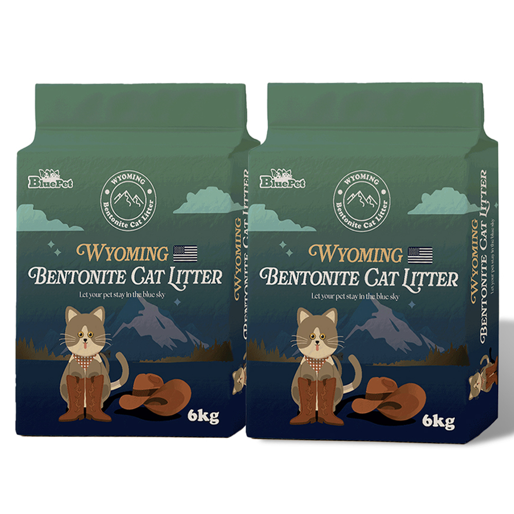 블루펫 와이오밍 고양이모래 벤토나이트 12kg 제품 이미지
