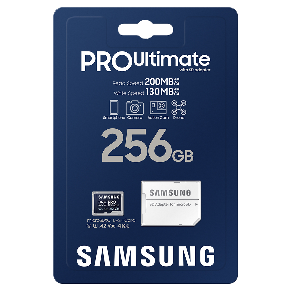 삼성전자 삼성 마이크로SD 메모리카드 PRO Ultimate 256GB - 상세 이미지 3