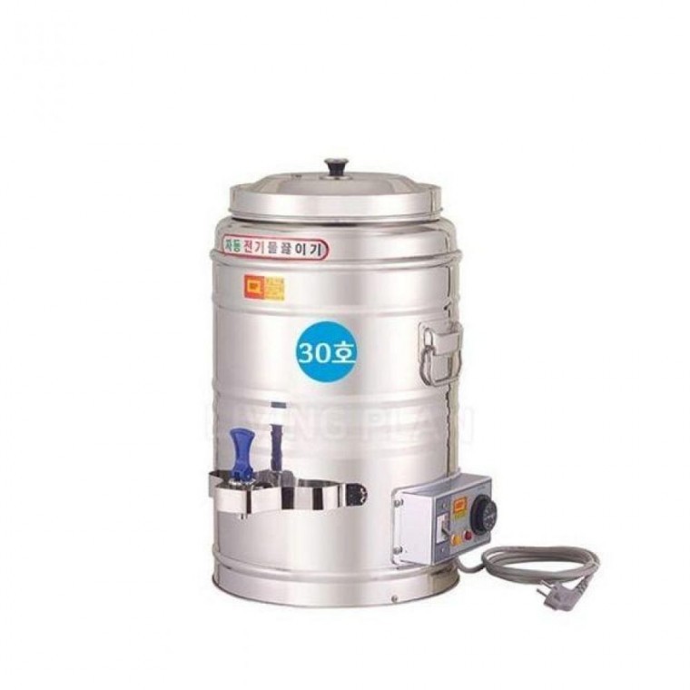 업소용 전기물통 30호 스텐 보온통 전기 물끓이기 온수 물통