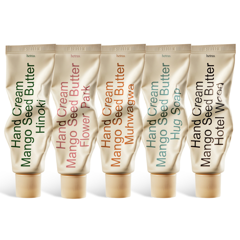 헤트라스 퍼퓸 실키 촉감 핸드크림 50ml 5개입 선물세트 제품 이미지