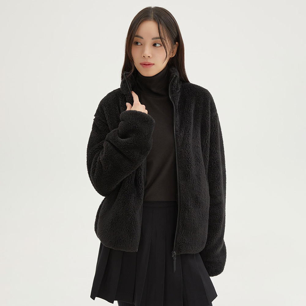 [N배송][리사이클] 스파오 베이직 퍼플리스 집업 SPFZF4TC01 제품 이미지