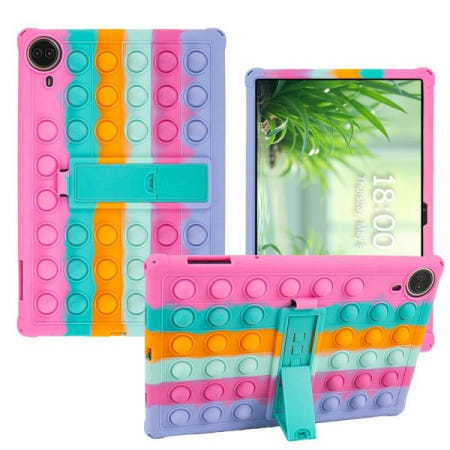 Misenya [해외]Callsky-Pro/Callsky-Tab Ctab 14 / Teclast T70 14인치 태블릿 범용 케이스(컬러풀 핑크)