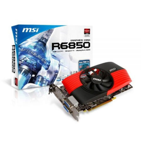 [해외]MSI Radeon HD 6850 1GB 256비트 GDDR5 PCI Express 2.0 x16 HDCP Ready CrossFireX 지원 비디오 카드 Eyefinity