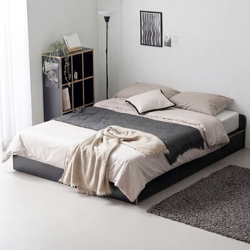 e스마트 리네 수납침대 학생 서랍 침대 SS 헤드형