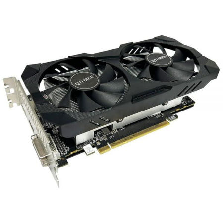 [해외]QTHREE Radeon RX 560 XT 8GB GDDR5 그래픽 카드, 1792SP, 128비트, DVI, HDMI, DP, PC, 컴퓨터 GPU, PCI Express