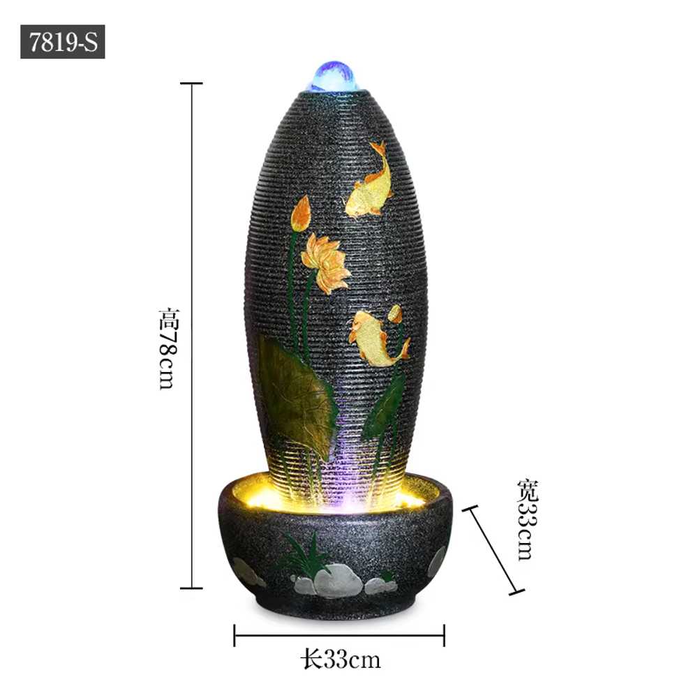 실내 분수대 대형 물결 리조트 식당 레스토랑 수반 7819S 78cm 이미지 6