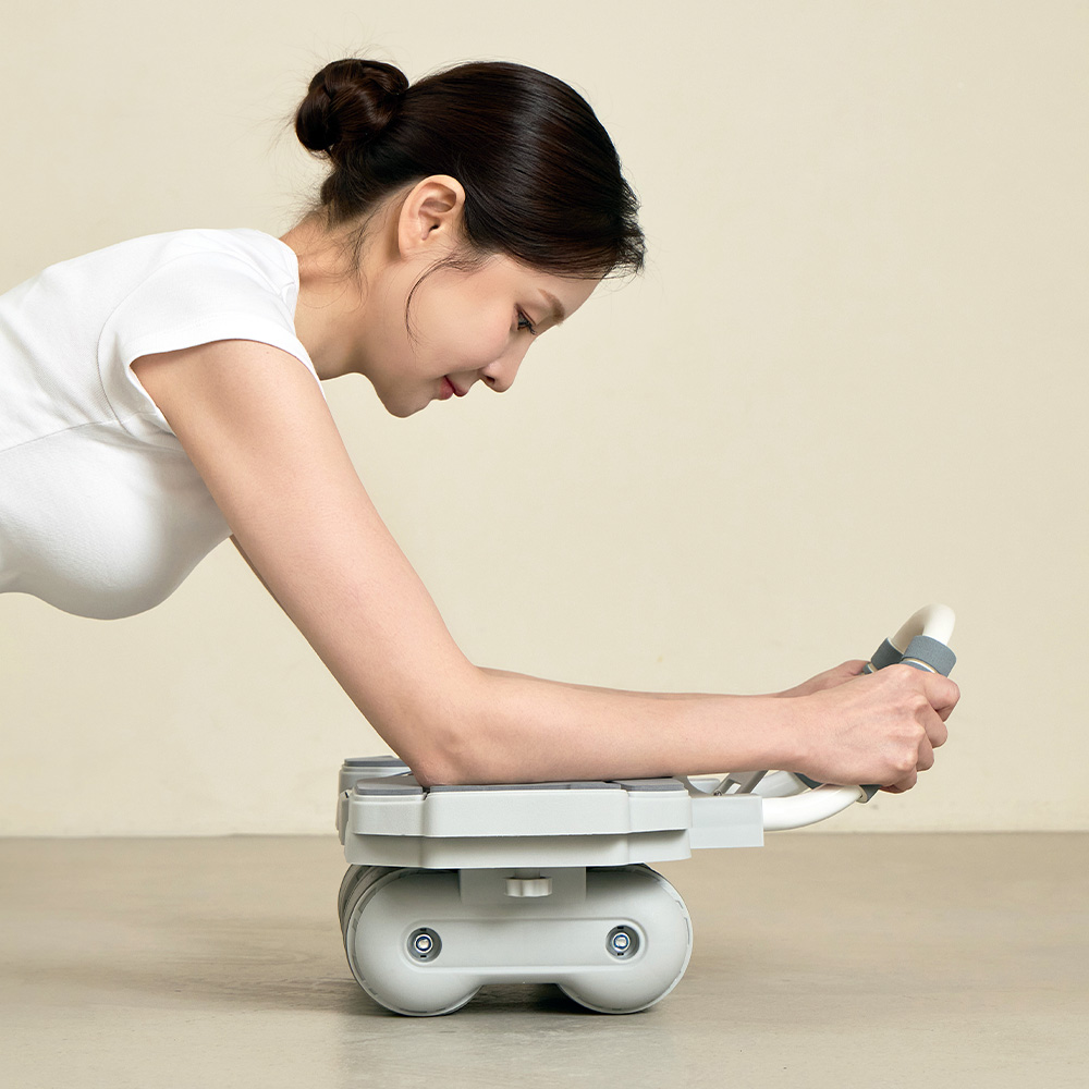 숀리 AB슬라이드 플랭크 LED 와이드 뱃살 복근 운동 기구 슬라이더 롤아웃 퍼펙트 홈트 이미지 4