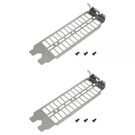 [해외]The Lord of the Tools NVIDIA 테슬라 K20 K20X K40 K40C K80 M40과 호환되는 그래픽 카드 풀 하이 브래킷 2개