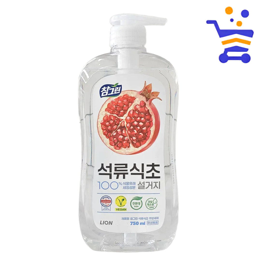 LO 참그린 석류식초 주방세제 750ml(5345) - 상품 이미지