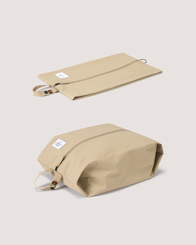 브랜든 여행 압축 파우치 세트 S+M+M+L+워시백+슈즈 파우치 캐리어 정리백 대표 이미지