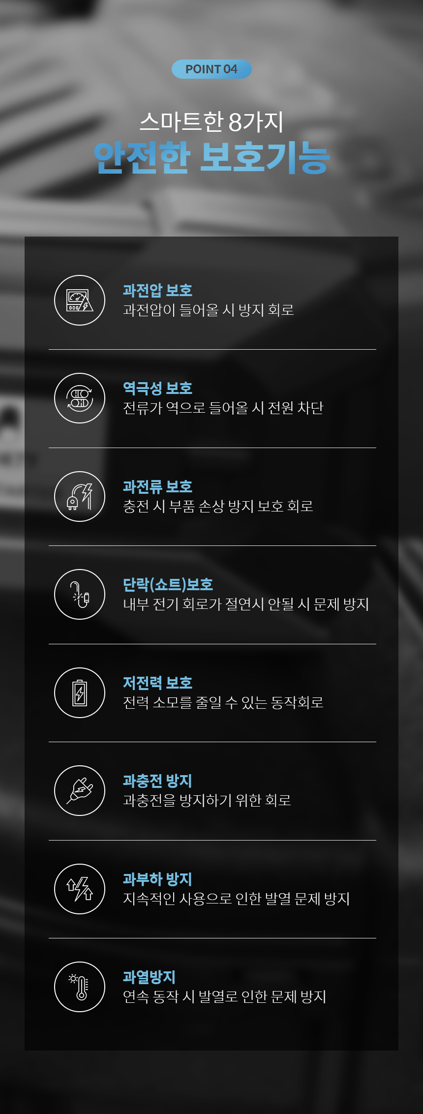 룩티 점프스타터 자동차 오토바이 차량 보조배터리 고속충전 12V
