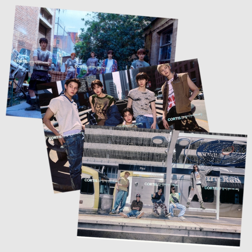 （3種セット）コルティスアルバムCORTISミニ1集COLOR OUTSIDE THE LINES