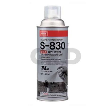 [트렌디프레소협력사]마켓그리드 나바켐 S-830 실리콘 절연 코팅제 PCB 전자부품 방수 코팅 스프레이