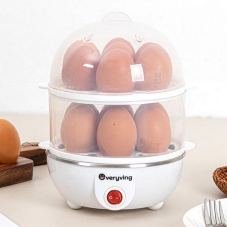 호빵 야채 만두 트레이 14구 2단 계란 찜기 에그쿠커